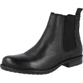 Bianco Chelsea Boots noir