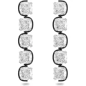 Swarovski Boucles d'oreilles avec cristal