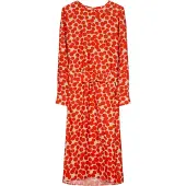 Seidensticker Robe beige / orange foncé
