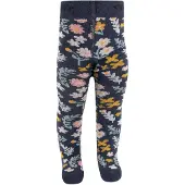 Ewers Collant bleu foncé / jaune / vert pastel / rose