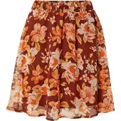Vila Jupe 'VINCE' beige / orange / pêche / rouge rouille