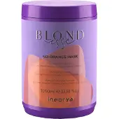 Inebrya BLONDesse No-Orange Mask masque cheveux anti-reflets cuivrés 1000 ml
