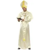 Smiffy'S Smiffys - sm36376 - costume pape - la robe - la ceinture - le chapeau - le collier et la cape - taille m