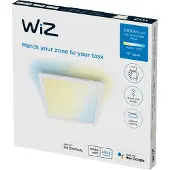 Wiz Panneau WiFi Carré 36W 3400lm Blanc chaud-froid