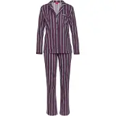 s.Oliver Pyjama mélange de couleurs / bourgogne