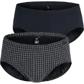 Calida Slip bleu marine / blanc cassé