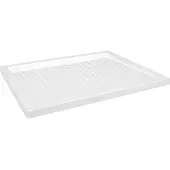vidaXL Receveur de douche avec picots Blanc 80x100x4 cm ABS