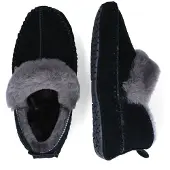 Warmbat Pantoufles Warmbat Women Barrine Suede Black-Taille 42