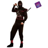 MOM Killer Ninja Men Costume Noir M-L Enfants