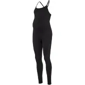Mamalicious Combinaison 'PAULETTE' gris foncé / noir