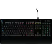 Logitech G 920-008086 clavier Jouer USB QWERTY Espagnole Noir