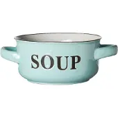 Cosy & Trendy Bol de soupe Ø 13,5 cm bleu clair
