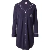 Ralph Lauren Chemise de nuit bleu marine / blanc
