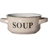 Cosy & Trendy Bol de soupe Ø 13,5 cm gris