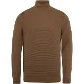Vanguard Pull Col Roulé Marron taille 3XL