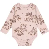 Fixoni Barboteuse / body marron / lilas