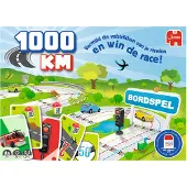 Jumbo 1000KM bordspel, jeu de société, famille, 5 an(s), édition classique, jeu familial
