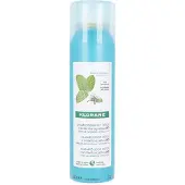 Klorane Organic Mint shampoing sec pour les cheveux exposés à la pollution de l’air 150 ml