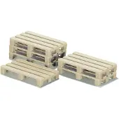 Siku Palettes 50 palettes modèles aspect bois ; 7015