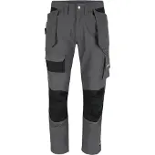 Herock Pantalon de travail multi-poches à la technologie Coolmax Anthracite/ Black - Herock HK019 - Taille M