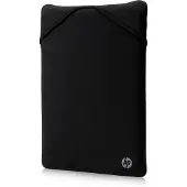HP Housse de protection réversible noire à motif géométrique 14