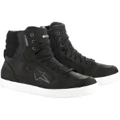 Alpinestars J-6, chaussures imperméable à l’eau ,Noir/Blanc ,9.5 US