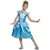 Disney Princess Cinderella Classic Girl Costume Bleu 3-4 Years Enfants