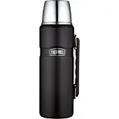 Thermos King Bouteille isotherme 1200 ml noir mat