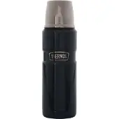 Thermos - King Bouteille 0,47L Bleu en Bois