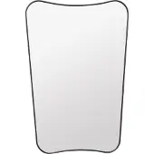 Gubi F.A. 33 Miroir Murale Black Brass | 54 x 80 cm