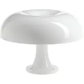 Artemide Lampe de Table , Nessino, Blanc, Salon / séjour, Plastique, Design