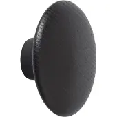 Muuto Dots Wood Lot de Hooks Black | Ø 6.5 cm