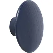 Muuto Dots Wood Lot de Hooks Midnight Blue | Ø 6.5 cm