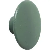 Muuto Dots Wood Lot de Hooks Dusty Green | Ø 6.5 cm