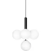 Nuura Miira 4 Suspension Rock Grey|Opal White
