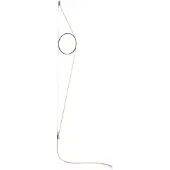 Flos Applique Murale , dimmable, Rose / rosé, Salon / séjour, Aluminium