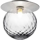 Nuura Liila 1 Applique/Plafonnier Light Silver|Optic Clear | Large