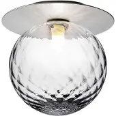 Nuura Liila 1 Applique/Plafonnier Light Silver|Optic Clear | Medium