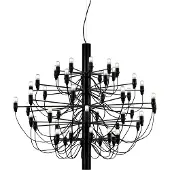 Flos 2097 50 Suspension Frosted | Black