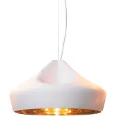 Marset Pleat Box 47 Suspension Lamp White - Gold | LED