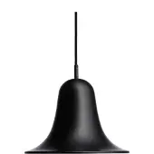 Verpan Suspension , Pantop, dimmable, Noir, Salon / séjour, Métal, Design