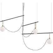Artemide Suspension , nh S3 14, dimmable, Blanc, Salon / séjour, Métal, Design