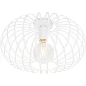 QAZQA Plafonnier design blanc 39 cm - Johanna