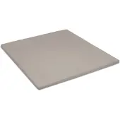 Cinderella Drap-Housse Surmatelas Cinderella Couleur Taupe (Satin)-180 x 200 cm