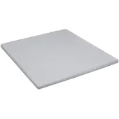 Cinderella Drap Housse Surmatelas Cinderella Light Grey (Coton)-160 x 210 cm
