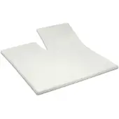 Cinderella Drap-Housse Surmatelas Scission Cinderella Ivory (Satin)-160 x 200 cm