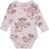Fixoni Barboteuse / body marron / lilas