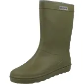 En fant Bottes en caoutchouc vert foncé
