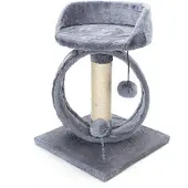 Nobleza Cat Tree Gris 34 x 34 x 48 cm