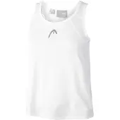 Head Racket Club 22 Sleeveless T-shirt Blanc 128 cm Filles